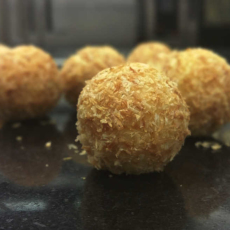 Coconut and White Chocolate Truffles